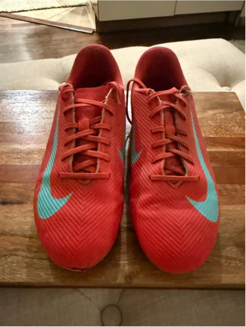 Boys Nike Soccer Cleats 6 (Big Boy) Red Blue